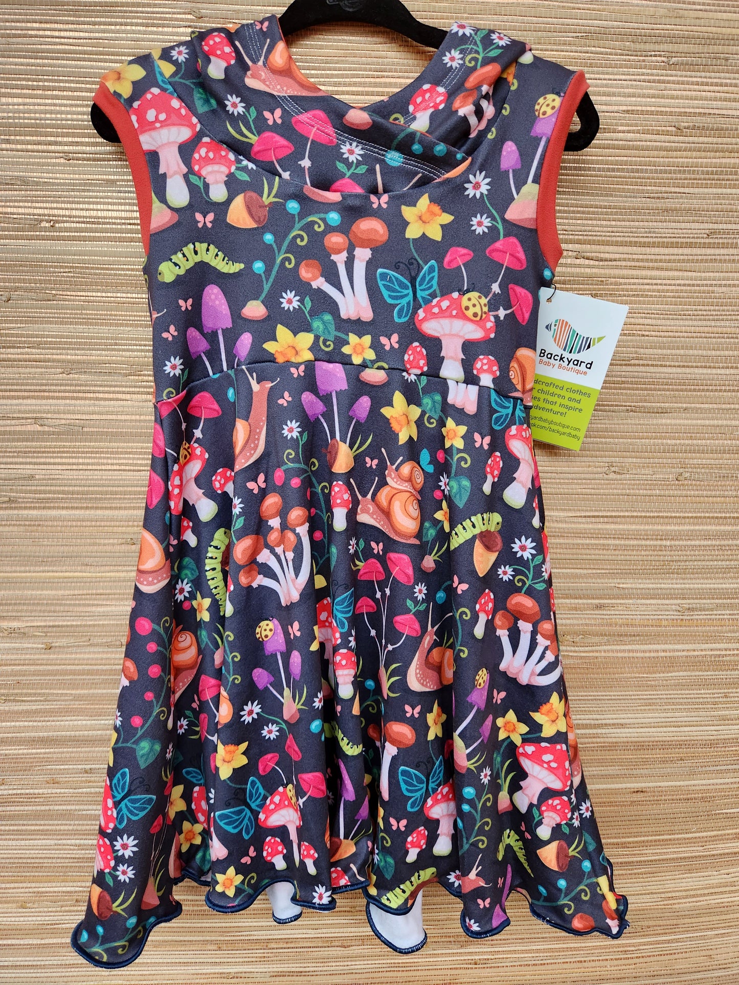 SNAIL Forest GWM 2 dress-Tank (1-3y)