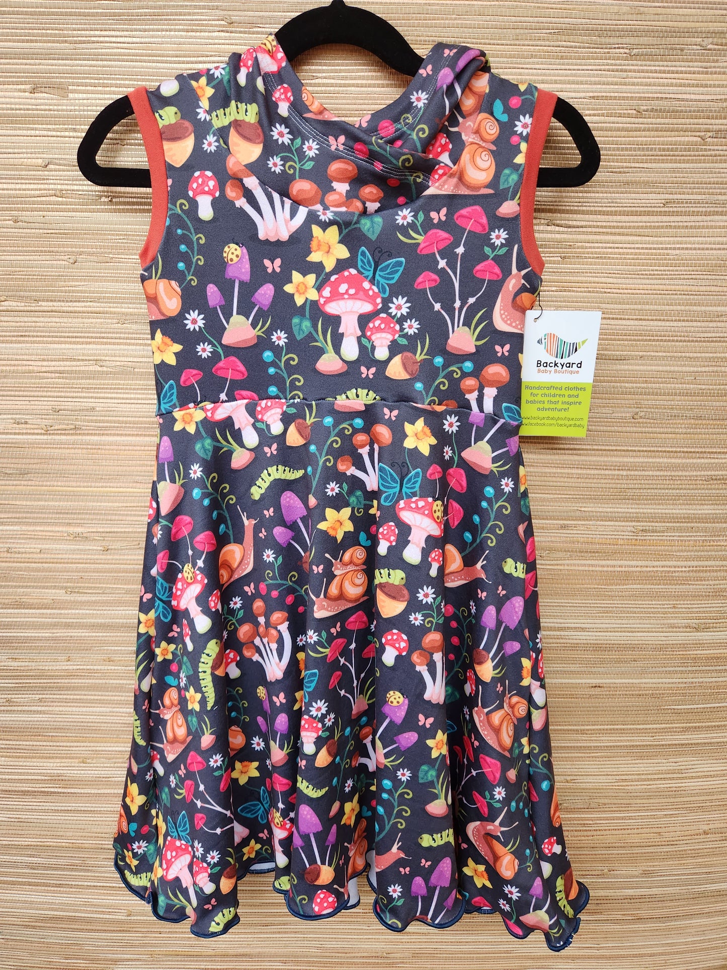 SNAIL Forest GWM 3 dress-Tank (3-6y)