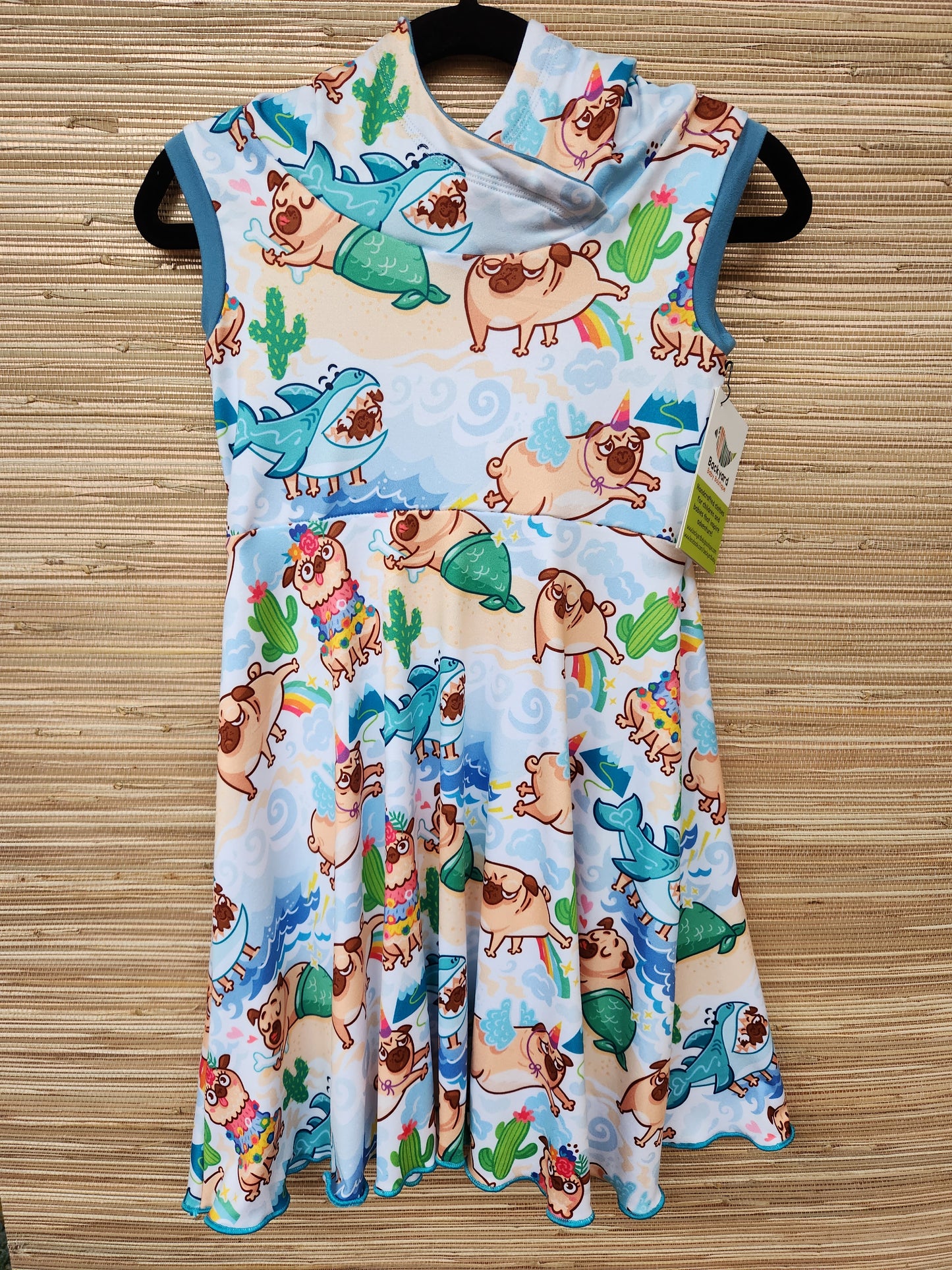 Beach Pugs GWM 3 Dress (3-6t)