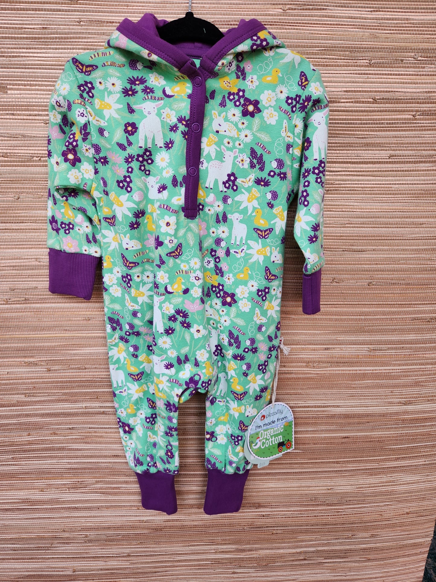 PIC Green Meadows Romper 0/3M