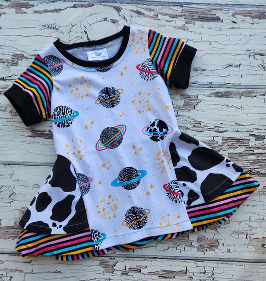 4T Wild Space Mini Swagger Tunic