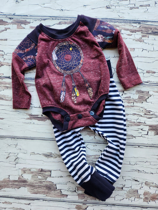 Dream Catcher Onesie Set 3m