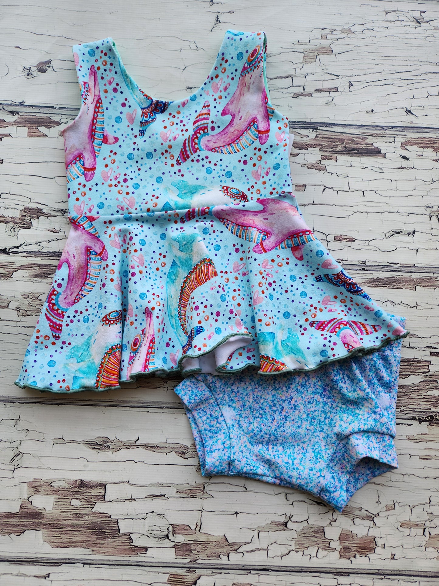 DOLPHIN Peplum/BUMMIES Set 3T