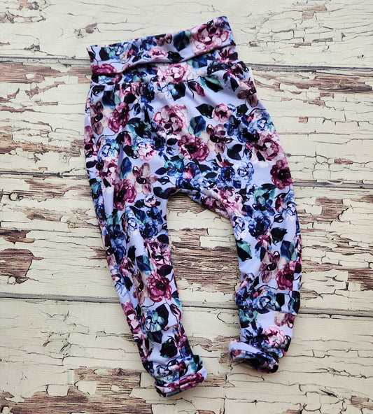 Light Blue/Purple Floral GWM 2 Pants