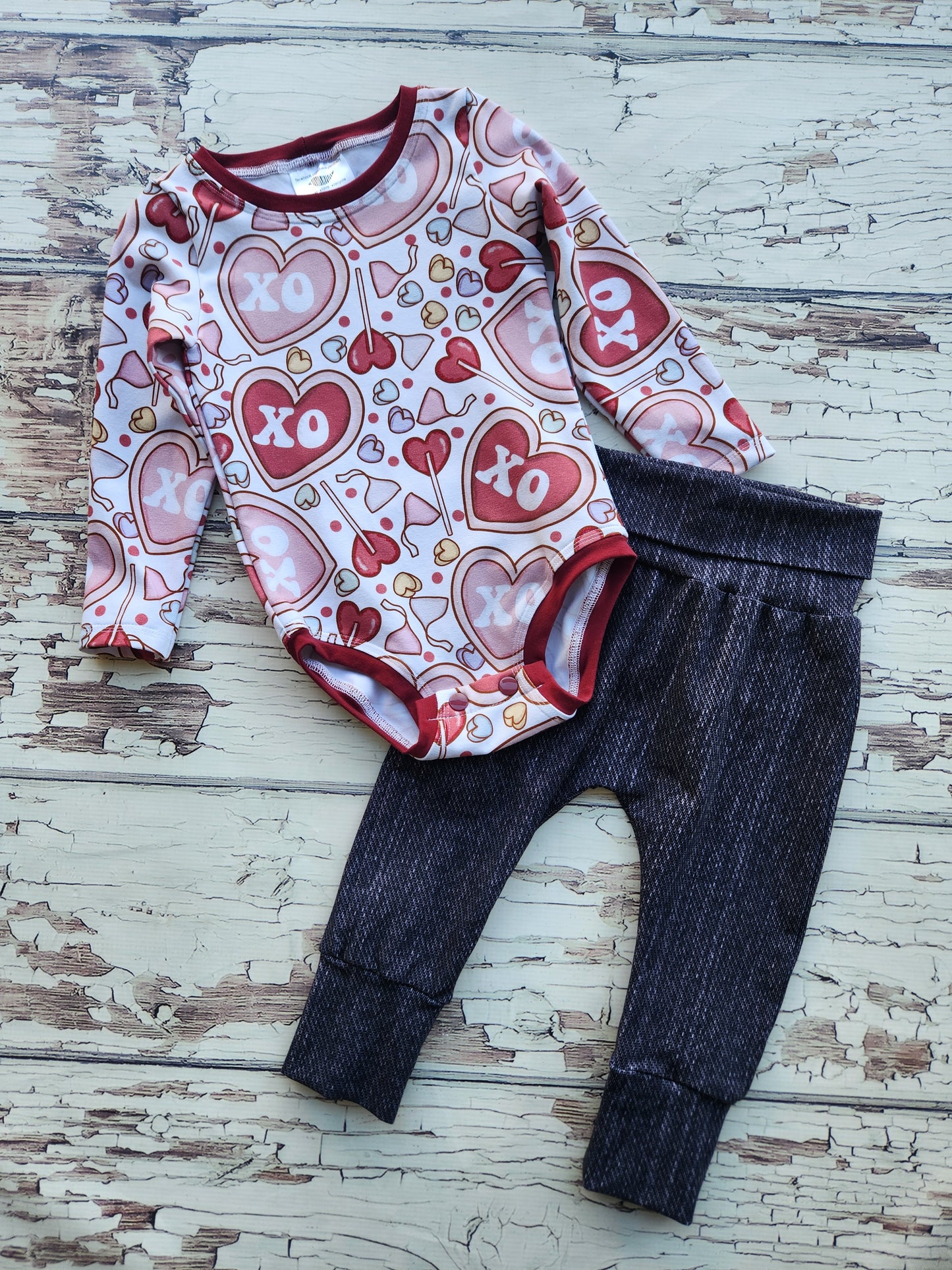 xoxo cookies Onesie 18m