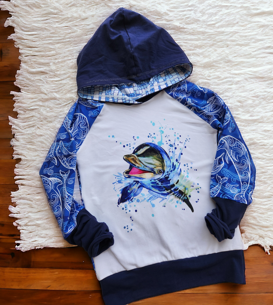 Dolphin GWM 5 Hoodie (fits approx 8-12y)