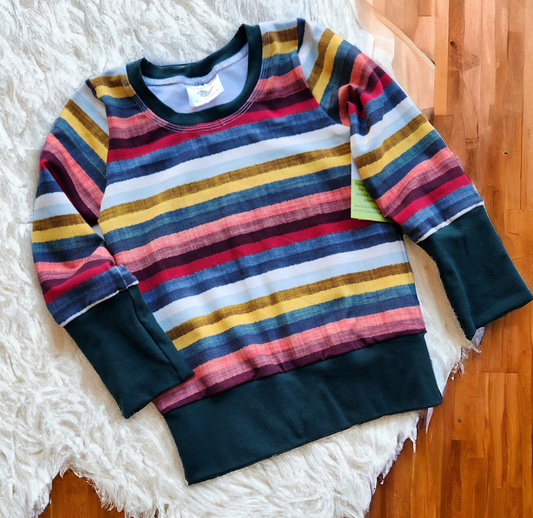 Earth Stripes 2 pullover