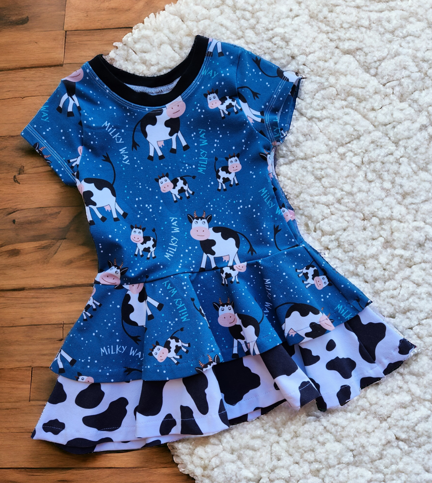 3T MILKY WAY DOUBLE PEPLUM