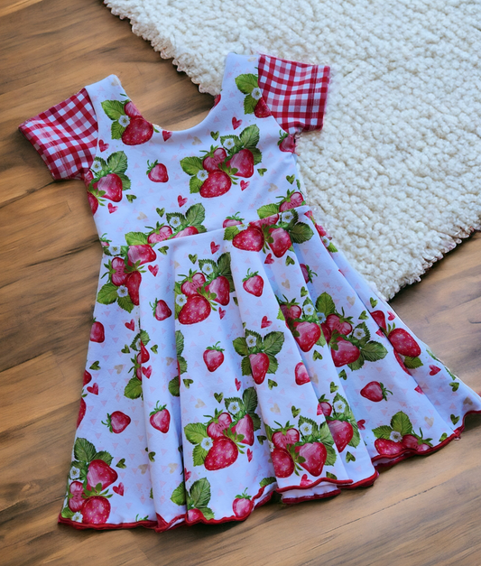 2T Strawberry Dress