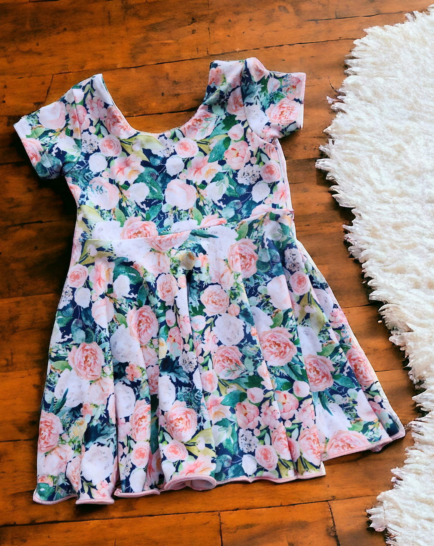 18M MINT FLORAL Dress