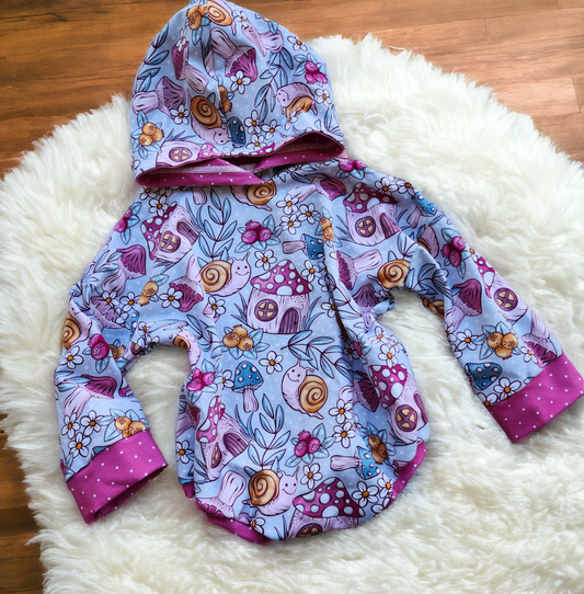 2/3t Snailville Slouchy Romper