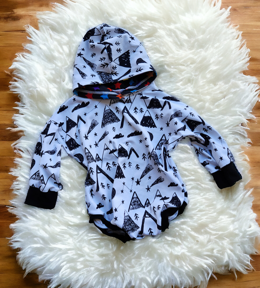 12-18M Mountains Slouchy Romper