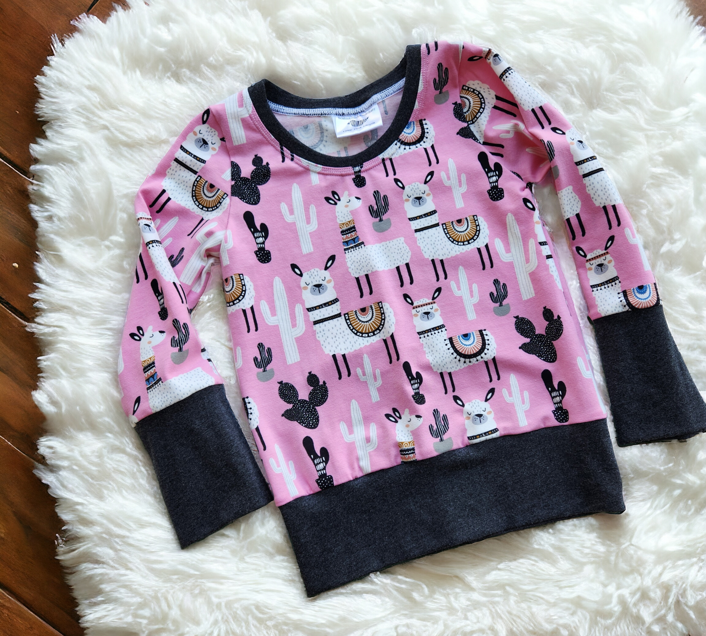 Pink Llamas GWM 1 Pullover