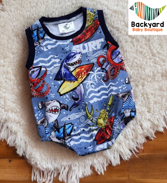 0/3m Surf Crew Breezy Romper