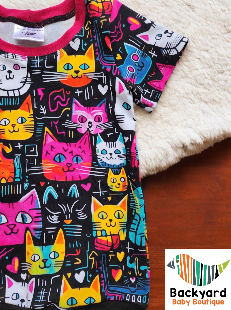 Colorful kitties GWM 2 Tunic