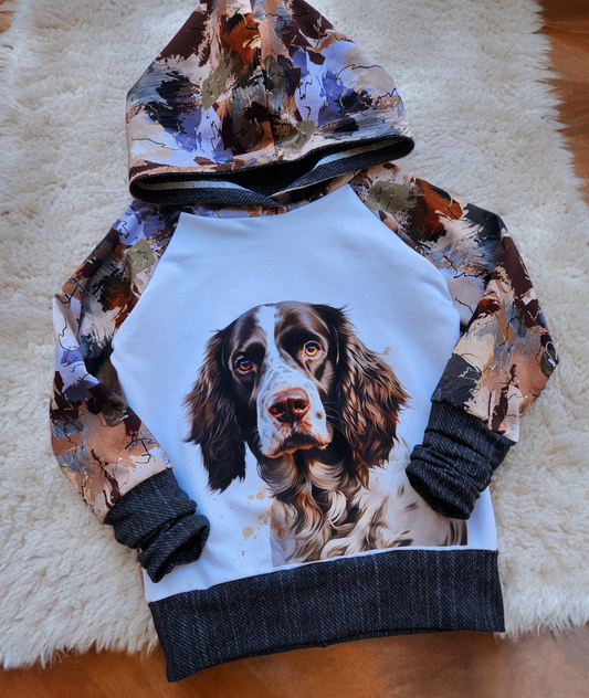 Springer Spaniel GWM 3 Hoodie (3-6t)