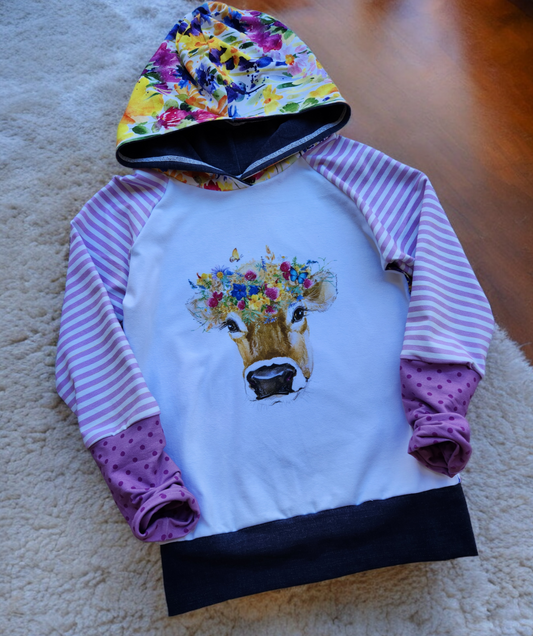 Jersey Cow GWM 4 Hoodie (6-8y)