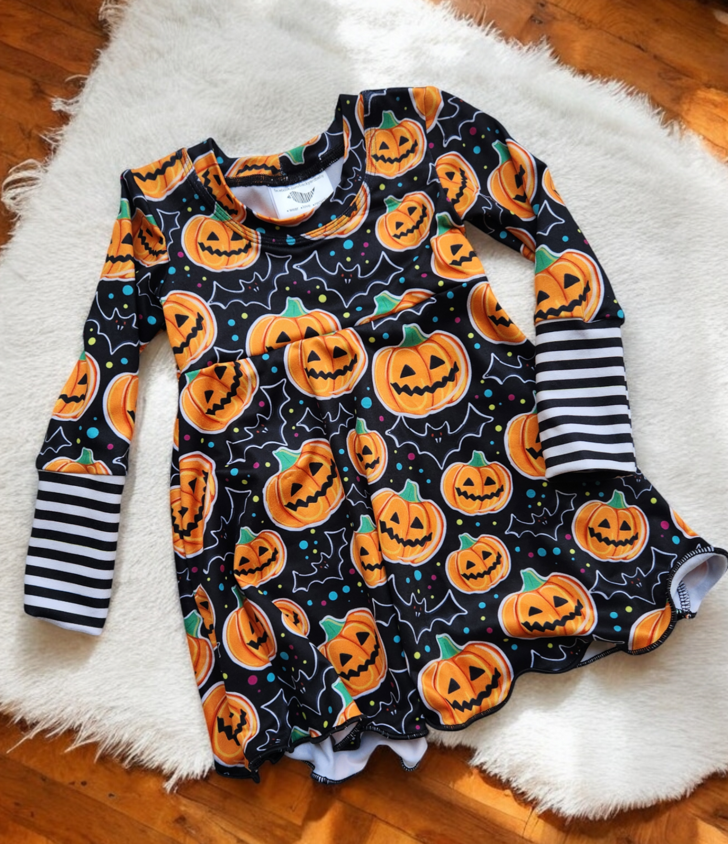 Jackolantern Dress (3-12m)