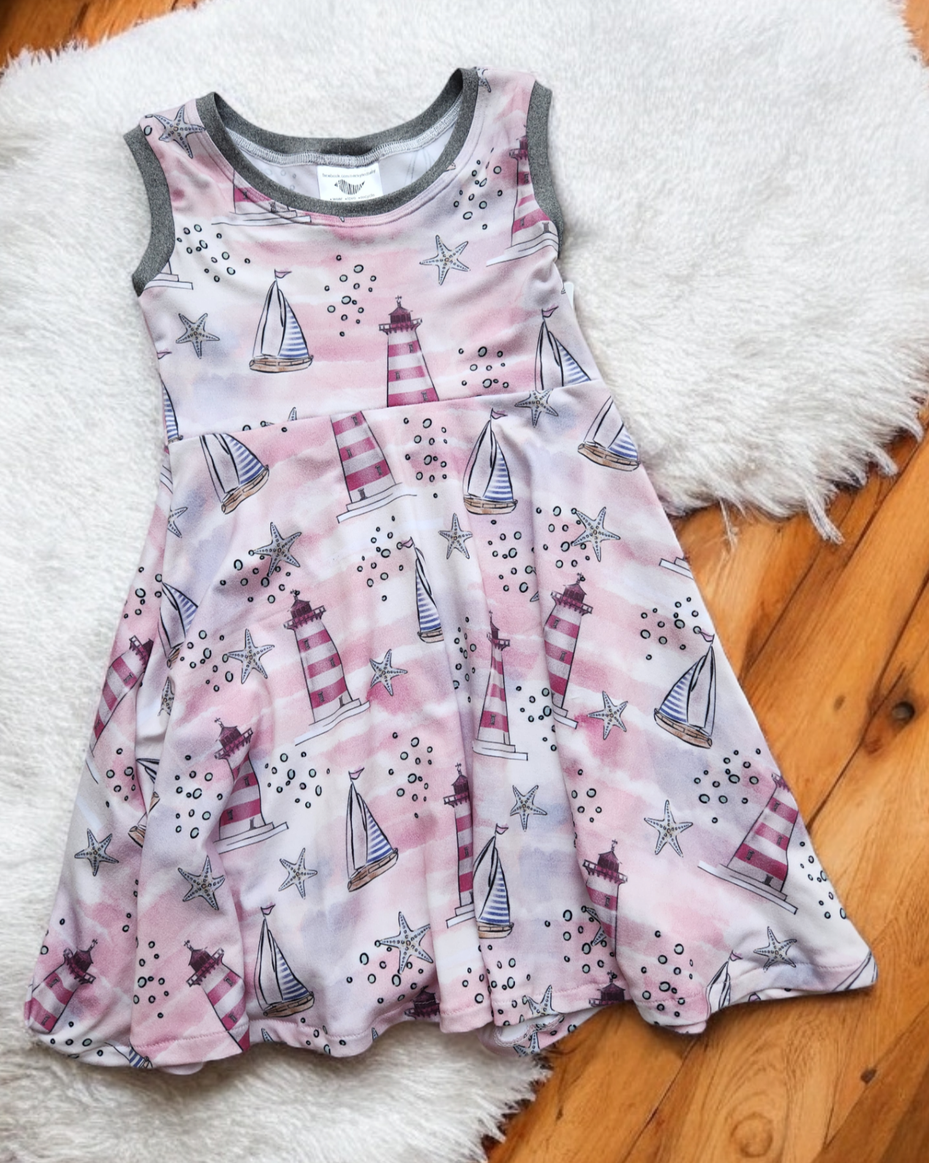 Sailboat GWM 3 Dress (3-6t)