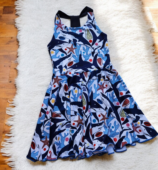 Size 6 Shark Tback Dress