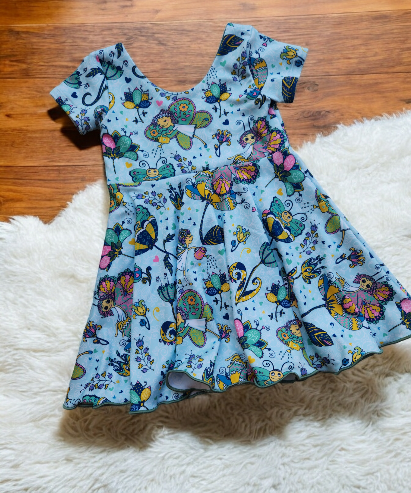 2T Ditsy Fairy Dress