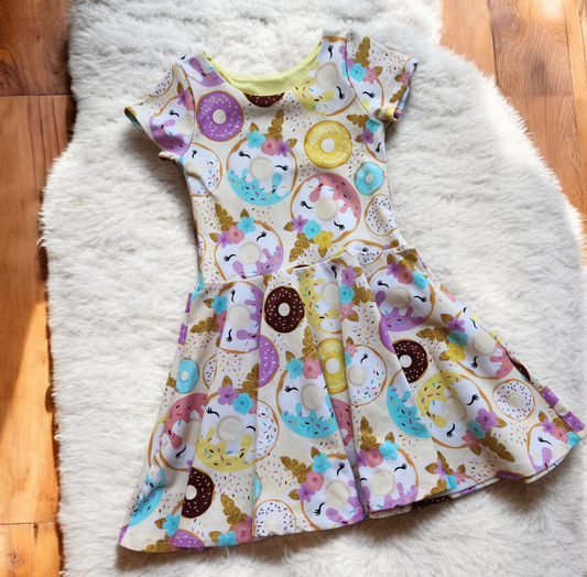 5T Unicorn Dress