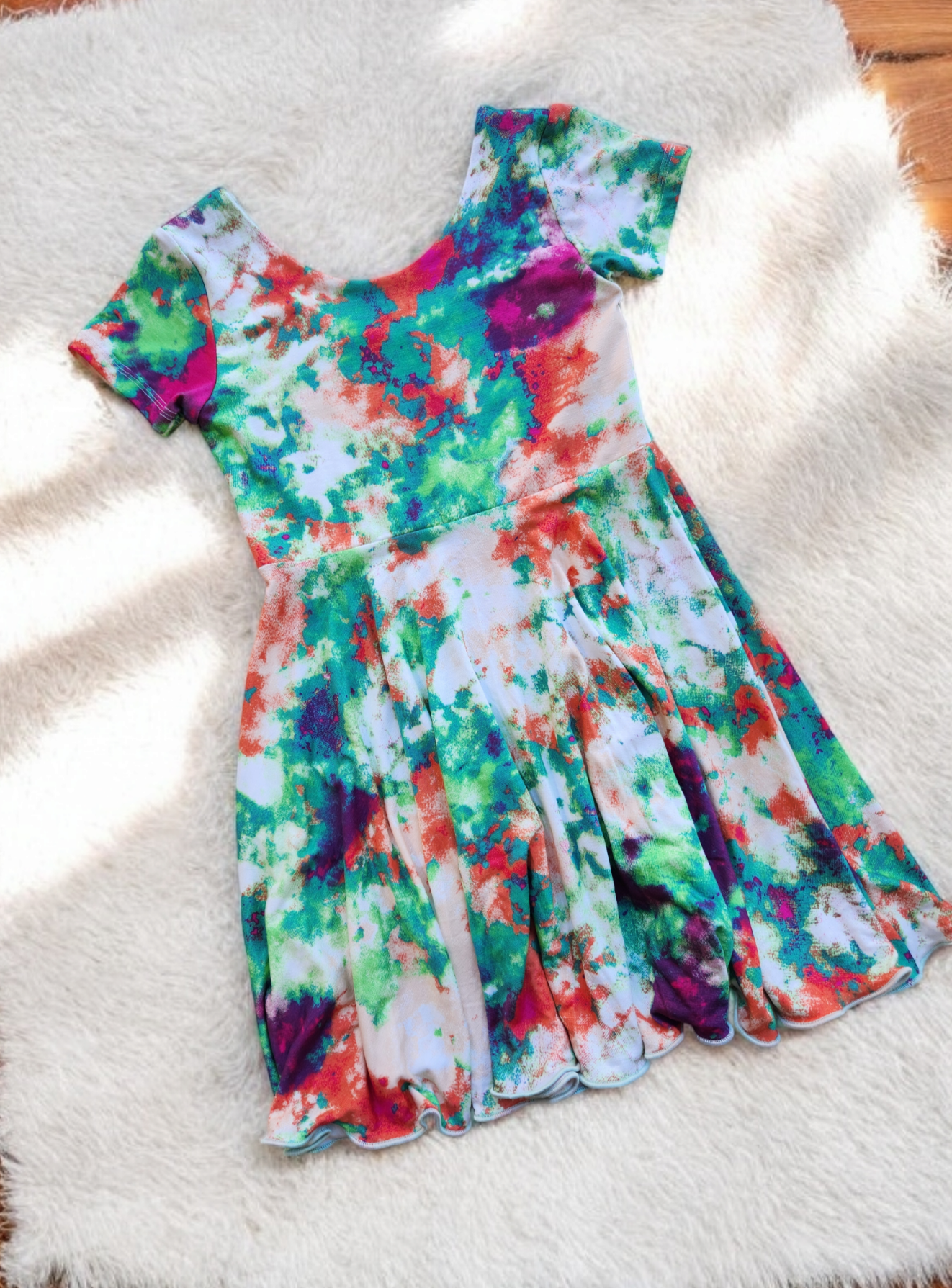 SIZE 7 Summer Splash DRESS