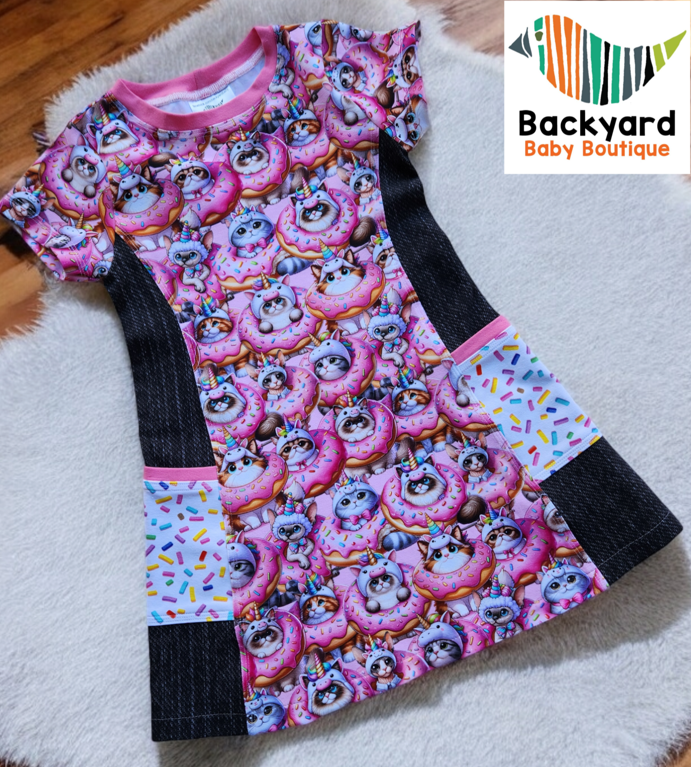 4t kitty Violet Dress