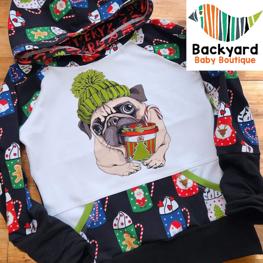 Cocoa Pug Pocket GWM 3 Hoodie