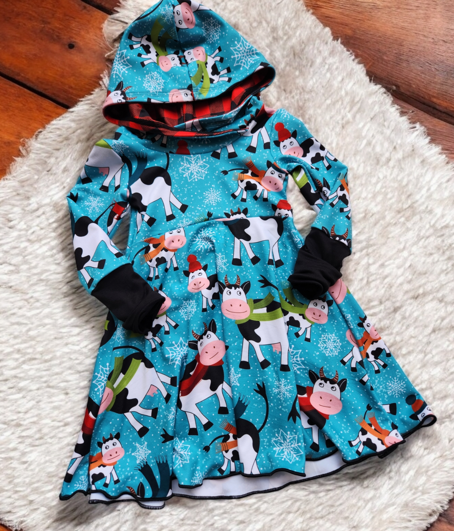 COW SCARF GWM 2 dress