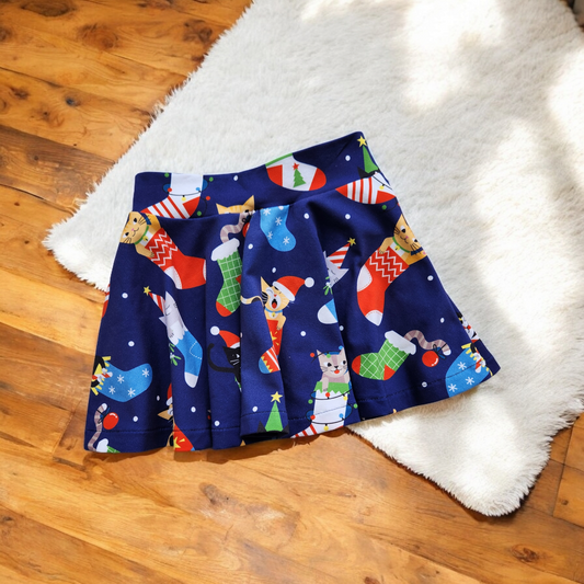 Size 3t Stocking Kitty Skirt