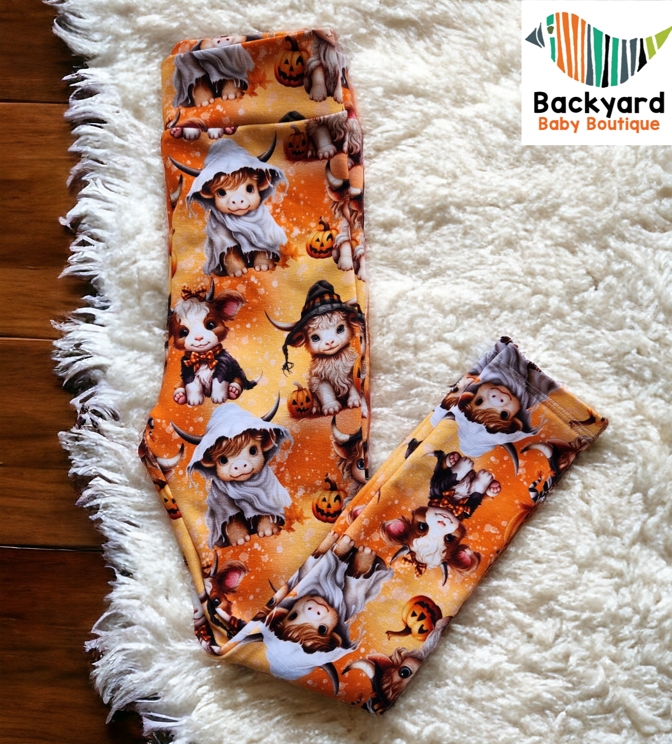 4t Highland Halloween Leggings