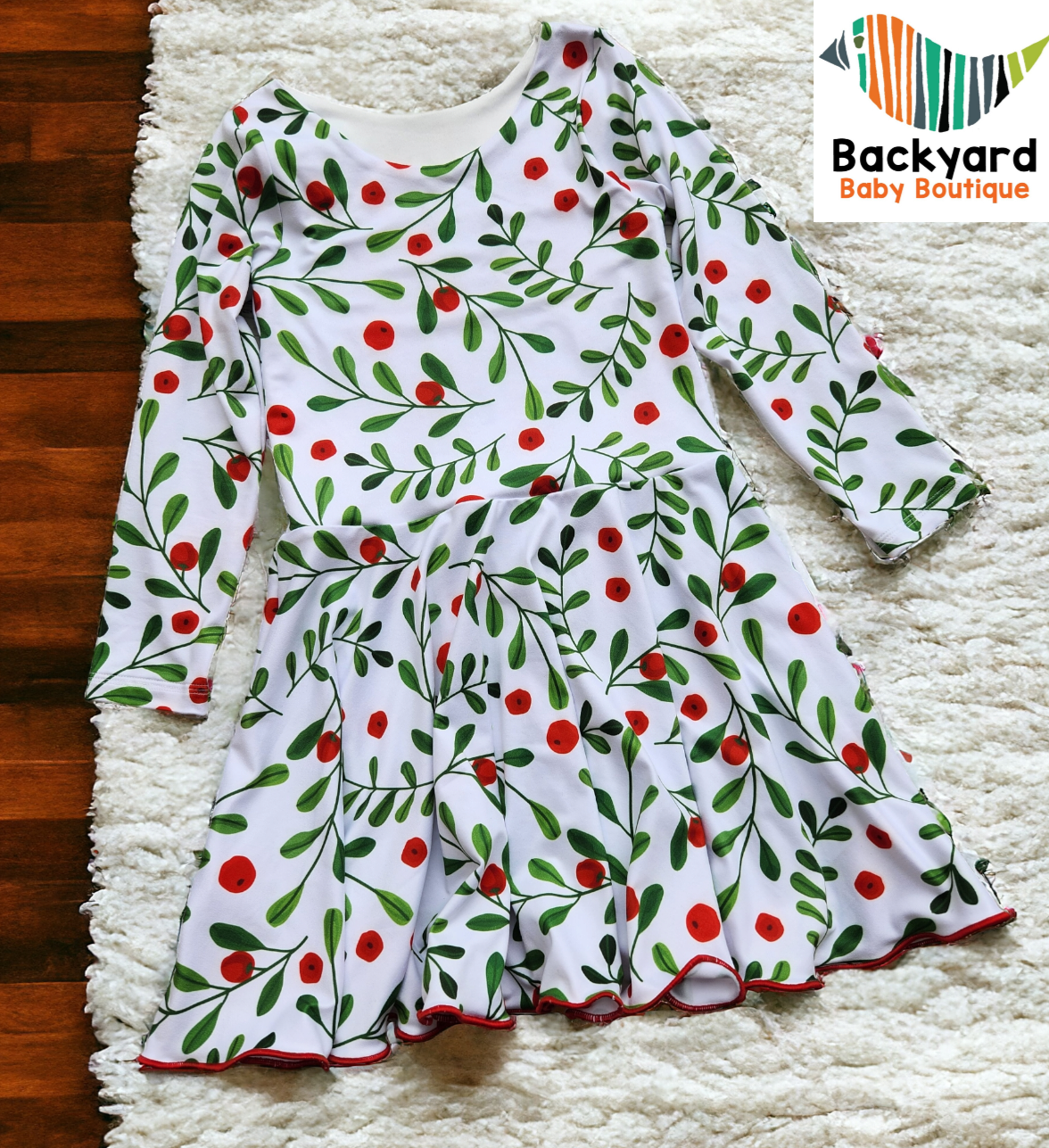 Size 5t holly berry dress