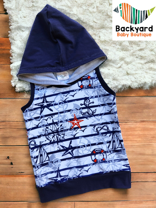 Nautical Hooded Tank 6