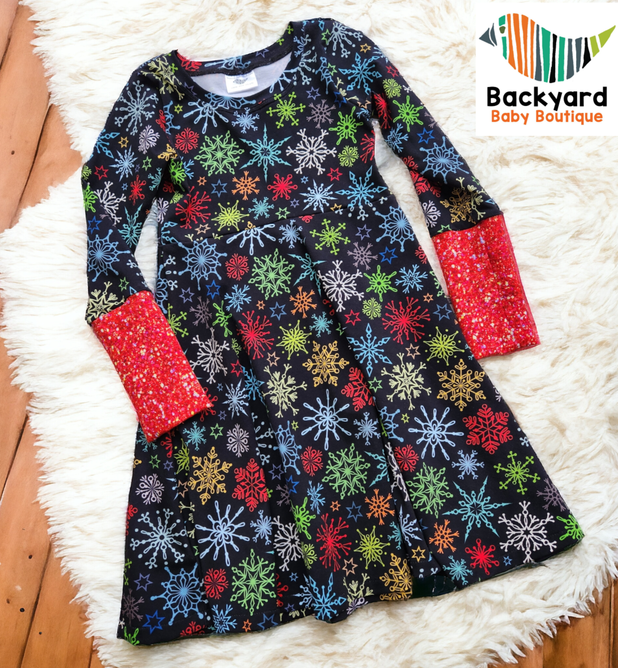 COLORFUL SNOWFLAKE GWM 4 Dress