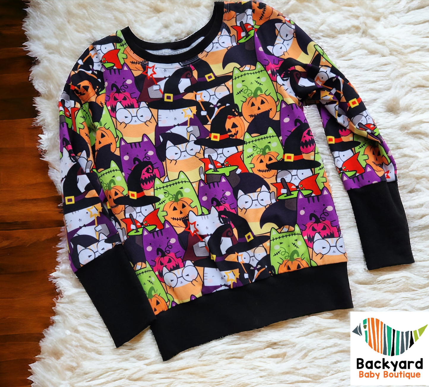 WITCHY CATS GWM 1 PULLOVER